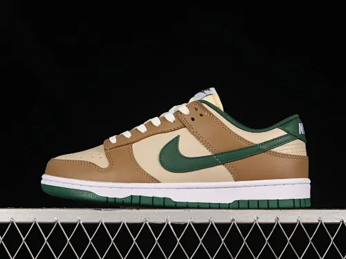 All Categories Nk SB Dunk Series Nk SB Dunk Low Low-top sneakers Nk Dunk Low "Tans" Retro Green" SB low-top sports and leisure sneakers FB7160-231